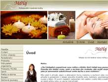 Tablet Screenshot of mahaj.cz
